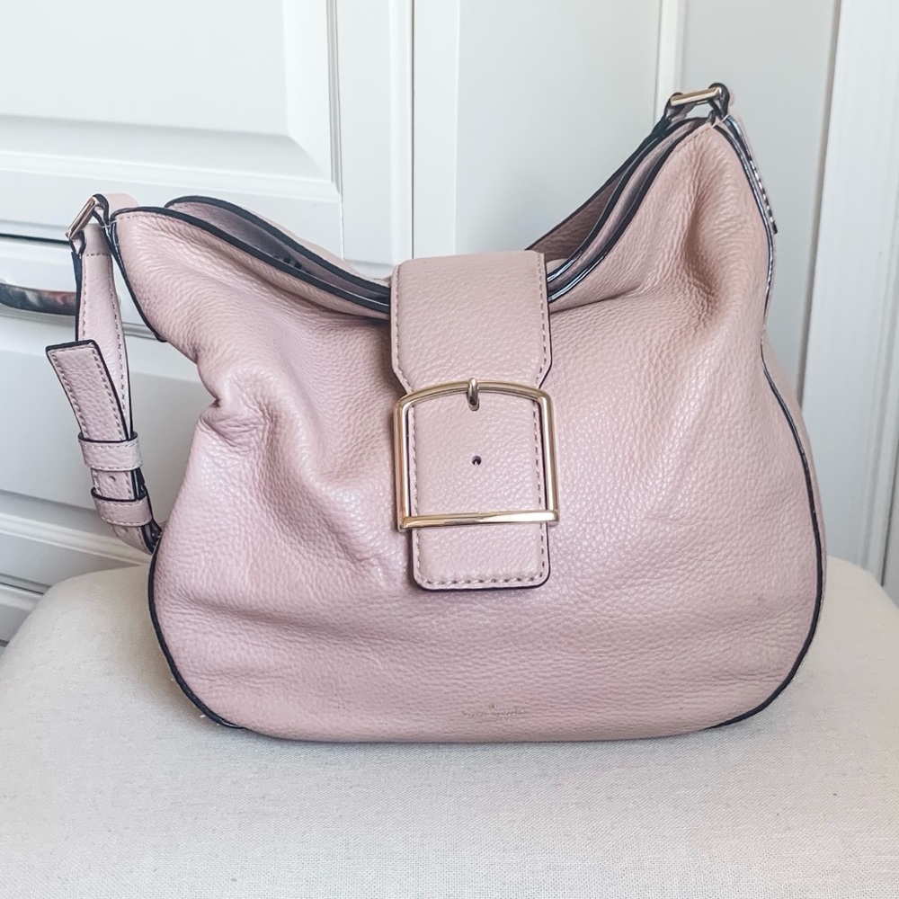 Kate Spade nude leather bag